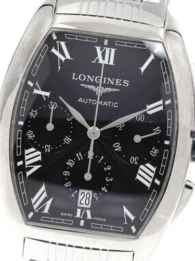 LONGINES Evidenza L2.643.4 Chronograph black Dial Automatic Men's Watch